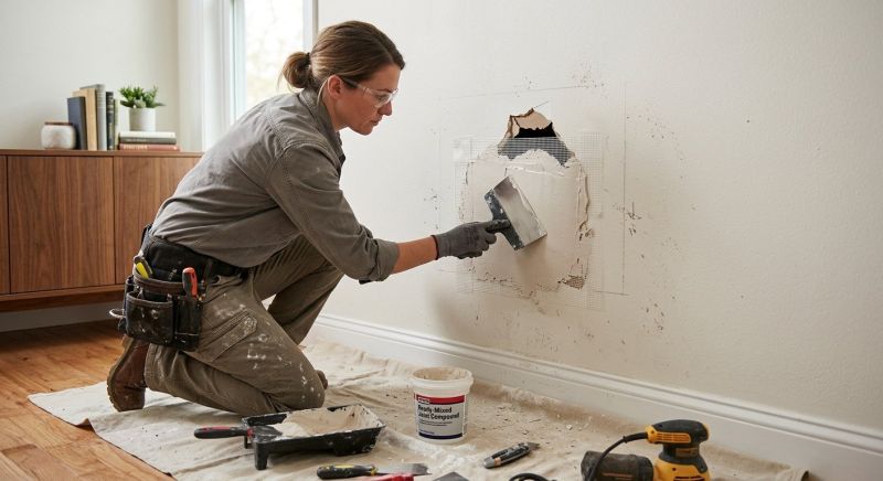 Drywall Crack Repair in Olathe, KS