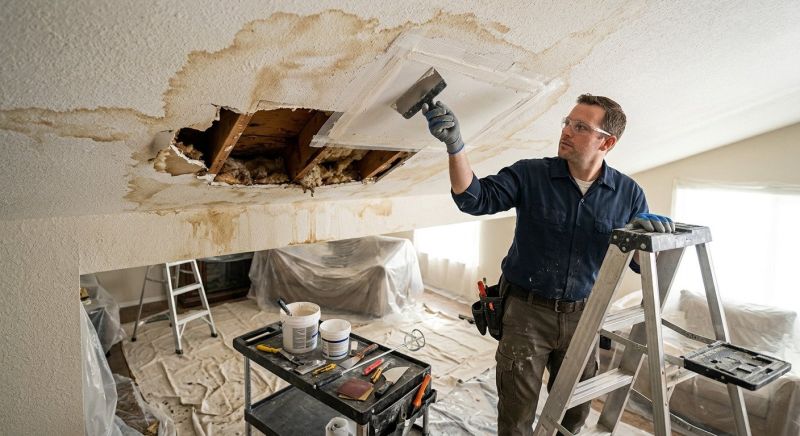 Bathroom Drywall Replacement in Kansas City, KS