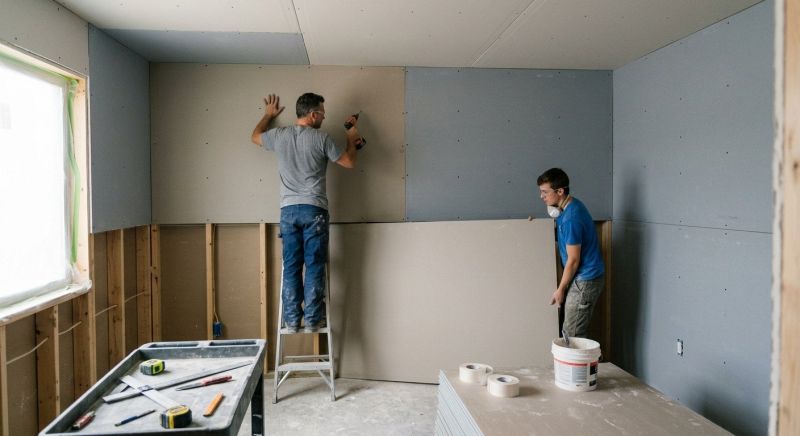Bathroom Drywalling in Overland Park, KS