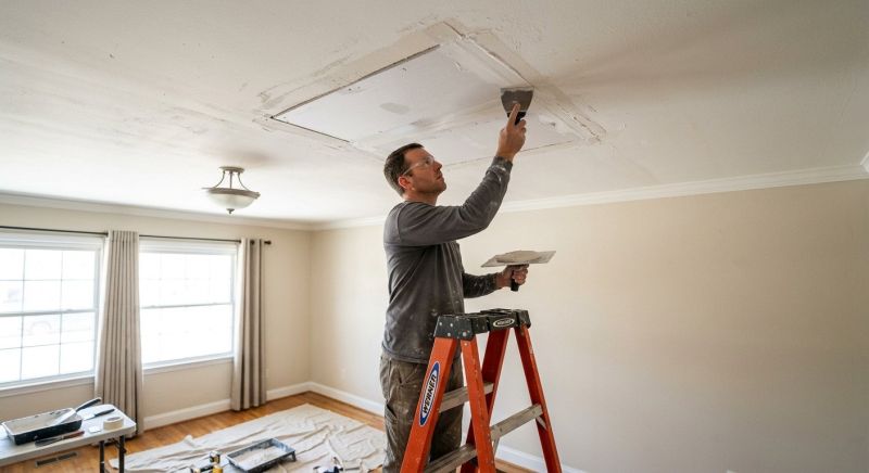 Bedroom Ceiling Repair in Olathe, KS