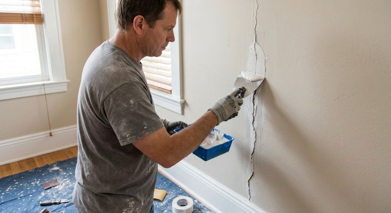 Ceiling Crack Repair in Conroe, TX