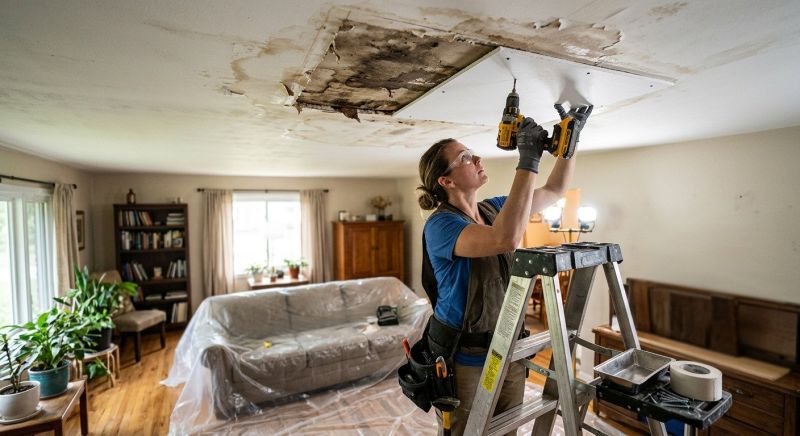 Ceiling Repair Service in Conroe, TX