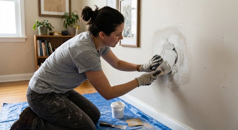 Drywall Crack Repair in Wilmington, NC