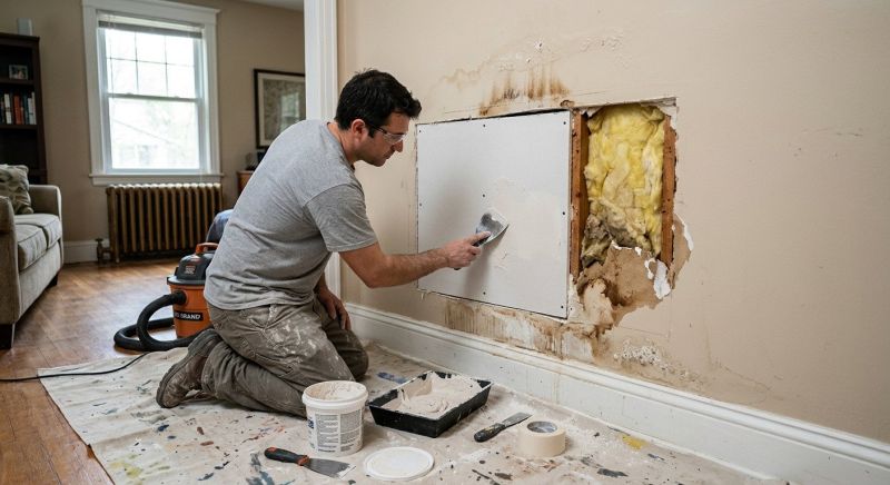 Drywall Water Damage Repair in Alpharetta, GA