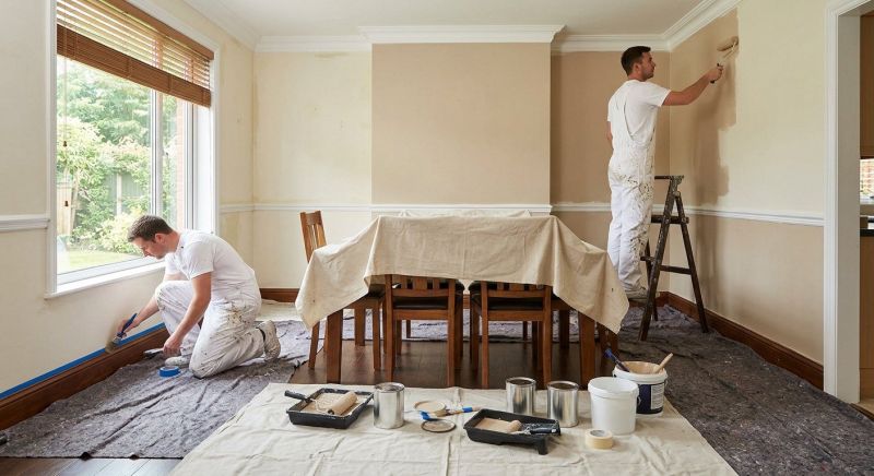 Great Room Painting in Wilmington, NC