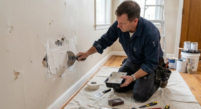 Gypsum Board Repair in Alpharetta, GA