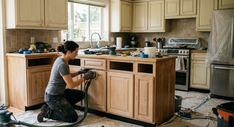 Kitchen Cabinet Refinishing in Kokomo, IN