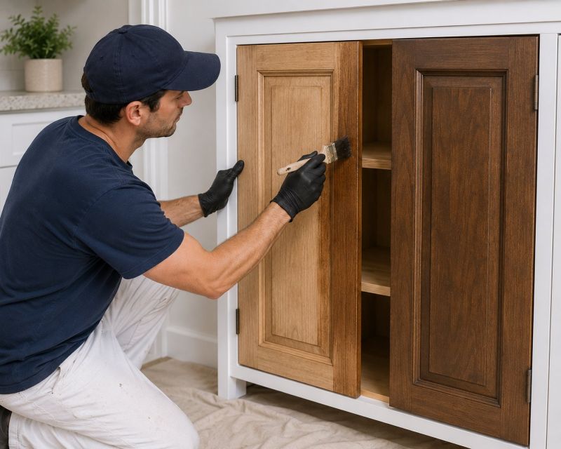 Kitchen Cabinet Refinishing in Bloomington, IN