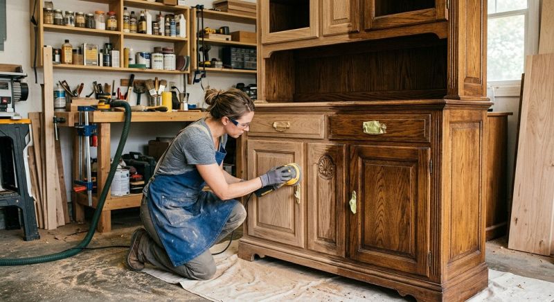 Kitchen Cupboard Refinishing in Kokomo, IN