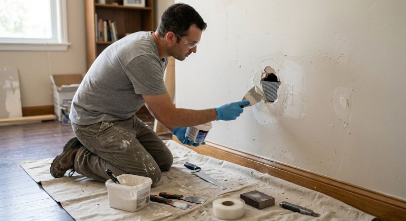 Kitchen Drywall Repair in Alpharetta, GA