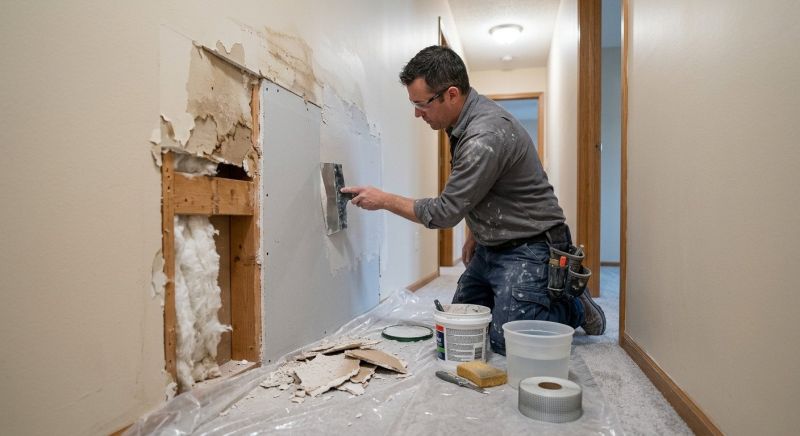 Kitchen Drywall Repair in Conroe, TX