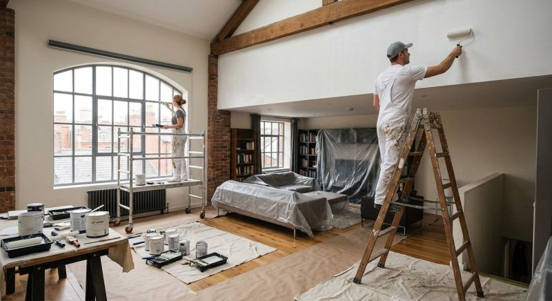 Loft Painting in Wilmington, NC